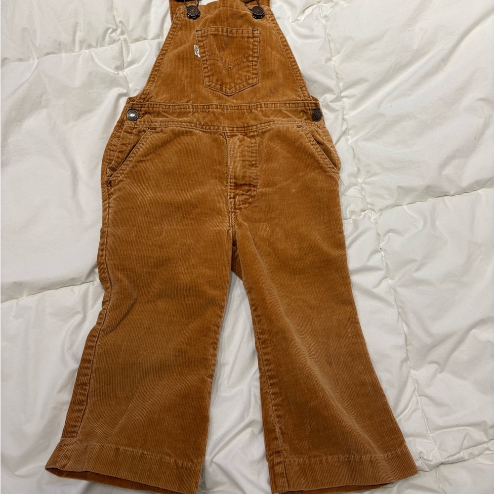 Vintage Levi's Kids Corduroy Overalls